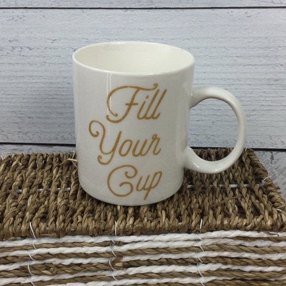 Starbucks 2016 Fill Your Cup Coffee Mug 12 oz - Picture 3 of 6